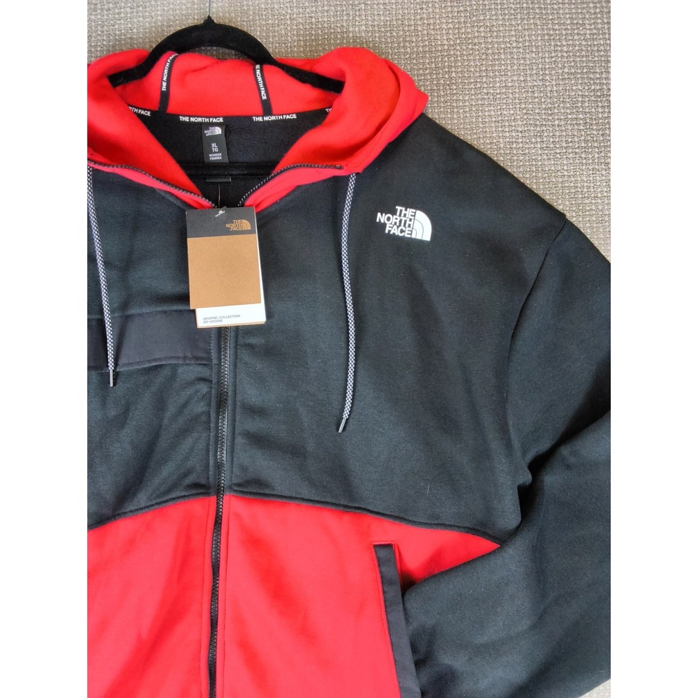 NWT The North Face Women's XL Graphic Collection Full Zip Hoodie (overized)